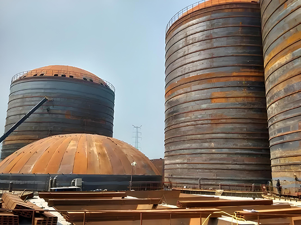 班戈焦粉钢板仓